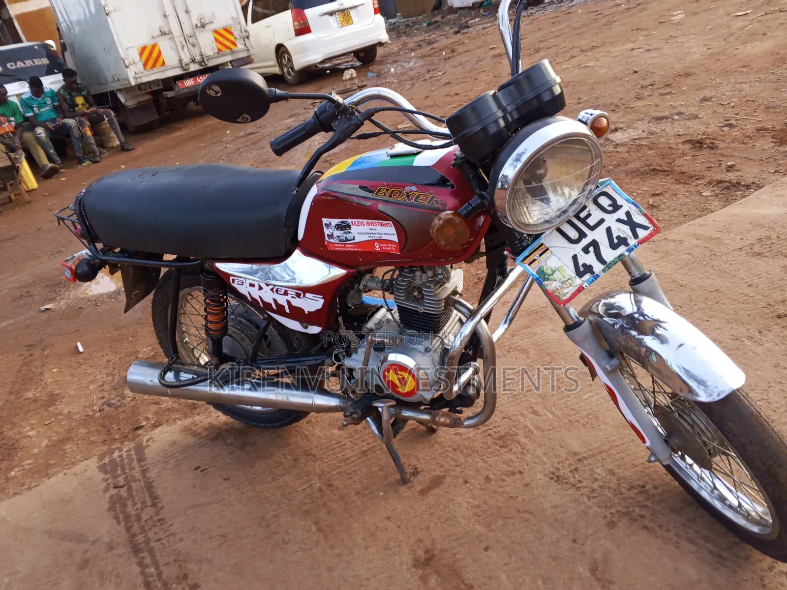 Bajaj Boxer 100 2017 Red