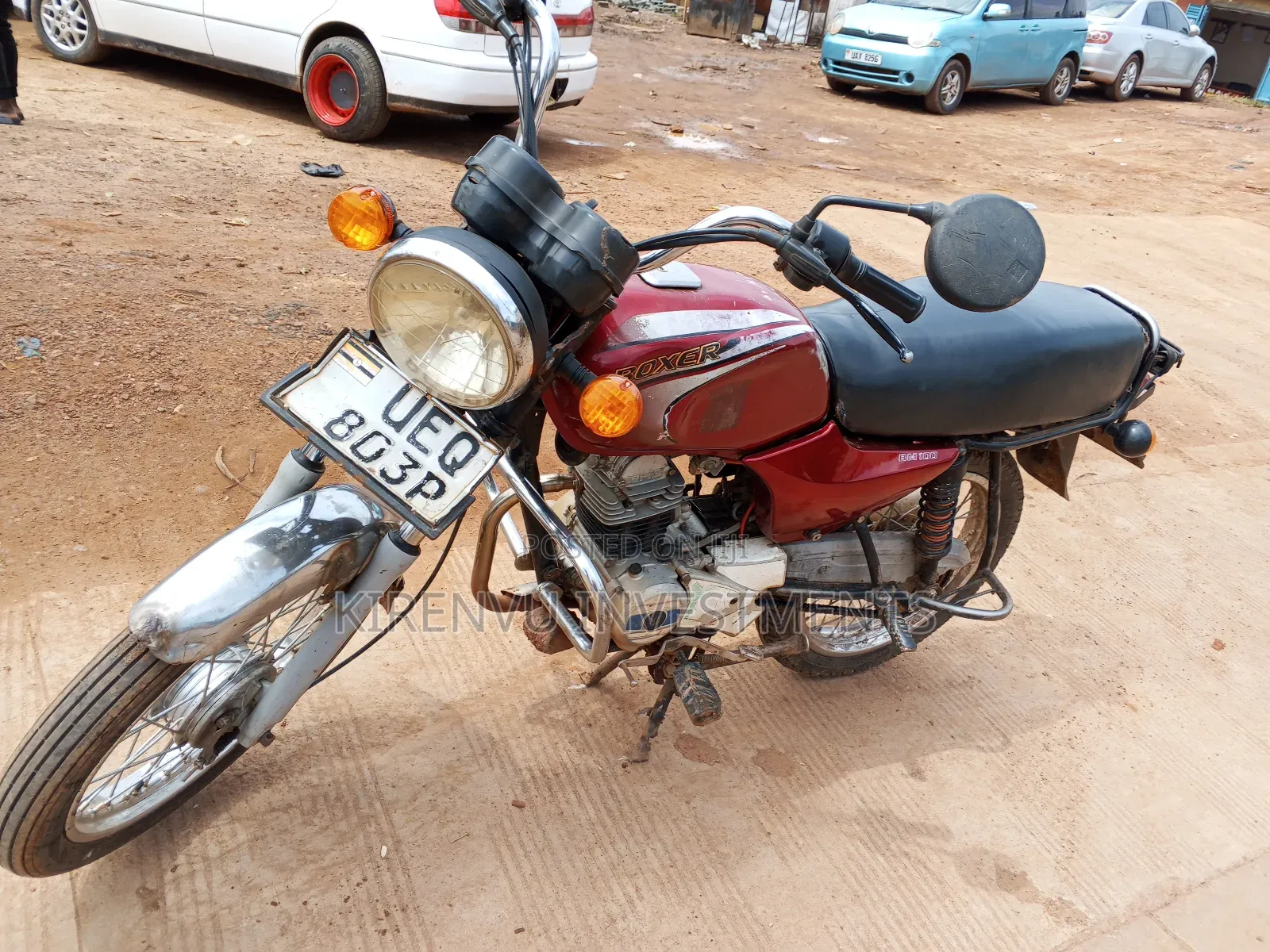 Bajaj Boxer 100 2018 Red