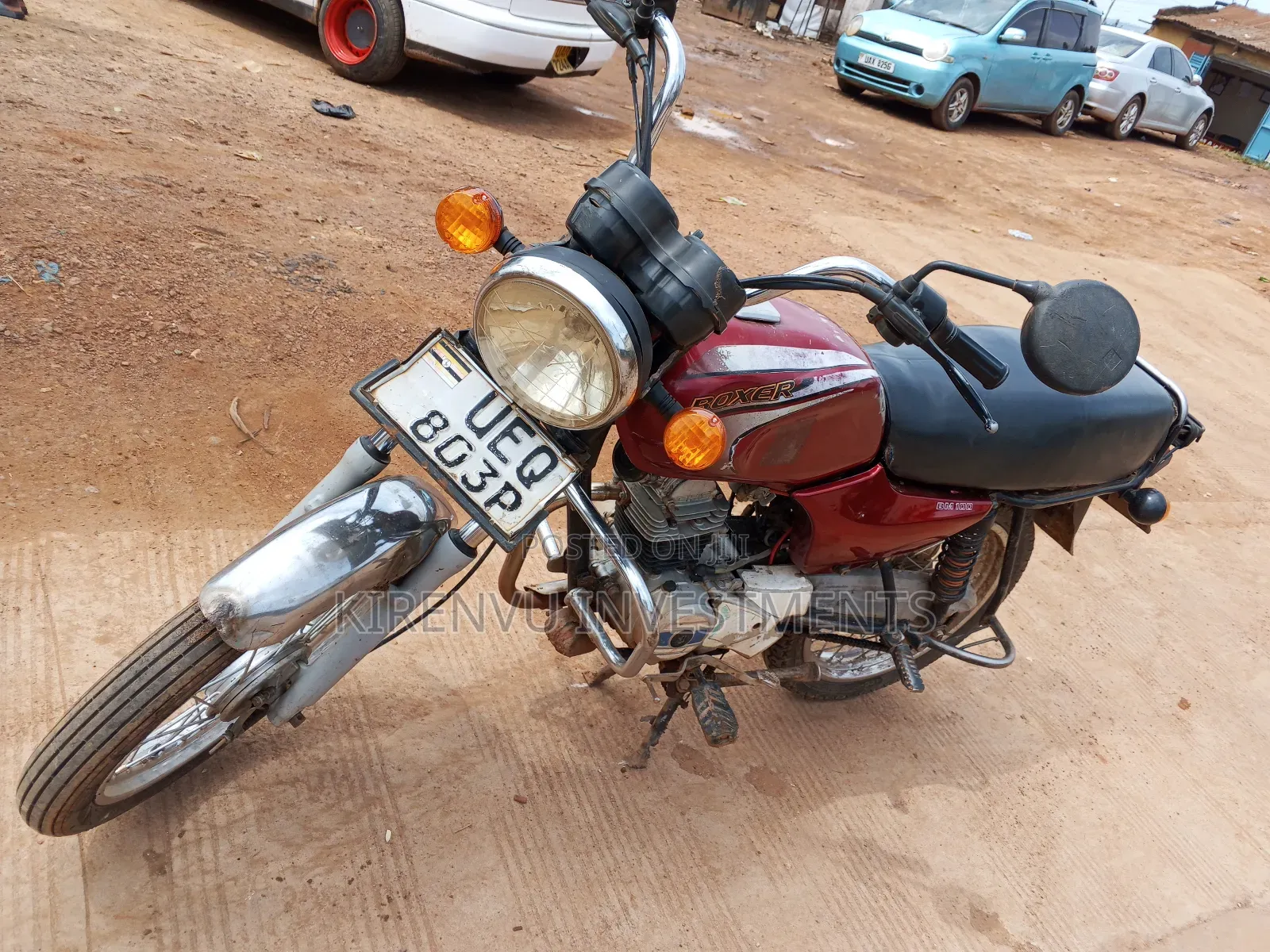 Bajaj Boxer 100 2018 Red