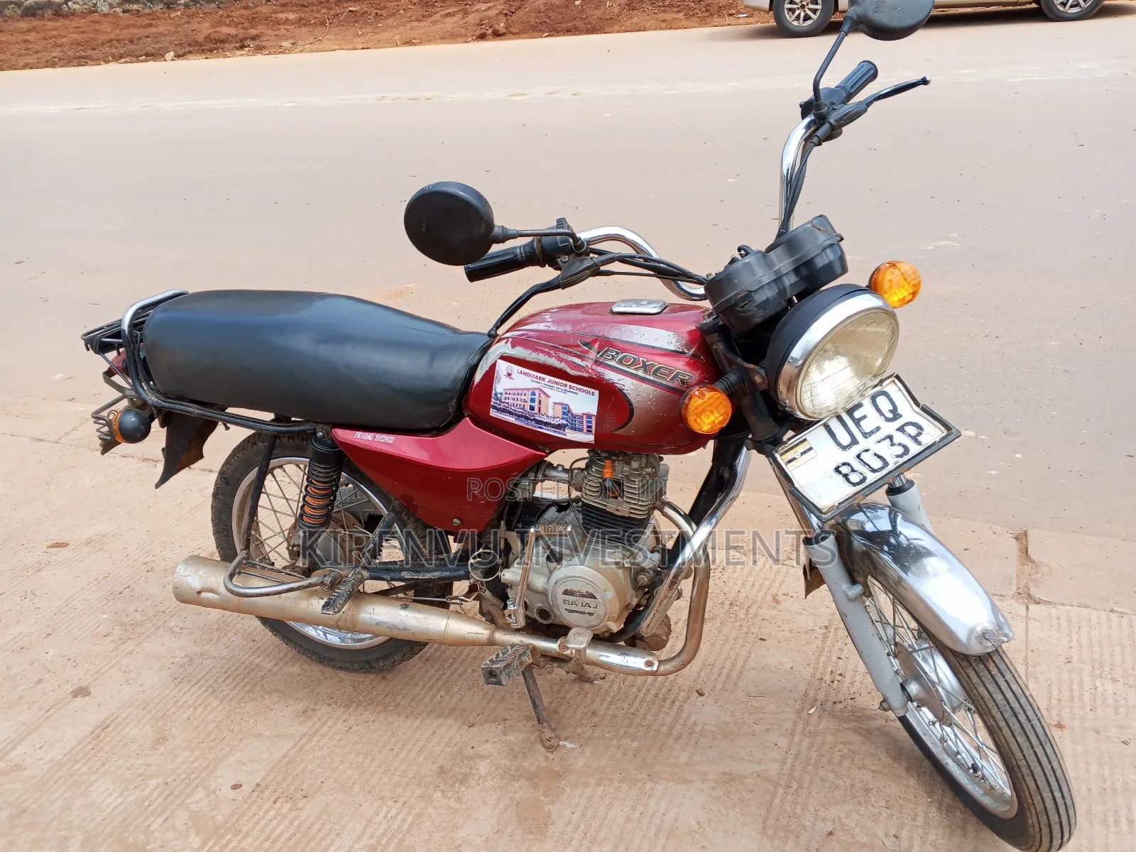 Bajaj Boxer 100 2018 Red