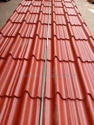 Supertile Iron Sheets G.28 Brick Red Mat/Wrickle/Rough Roofings