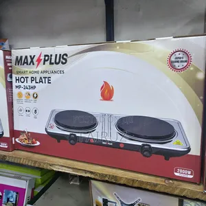 Max Plus Double Solid Electric Hot Plate