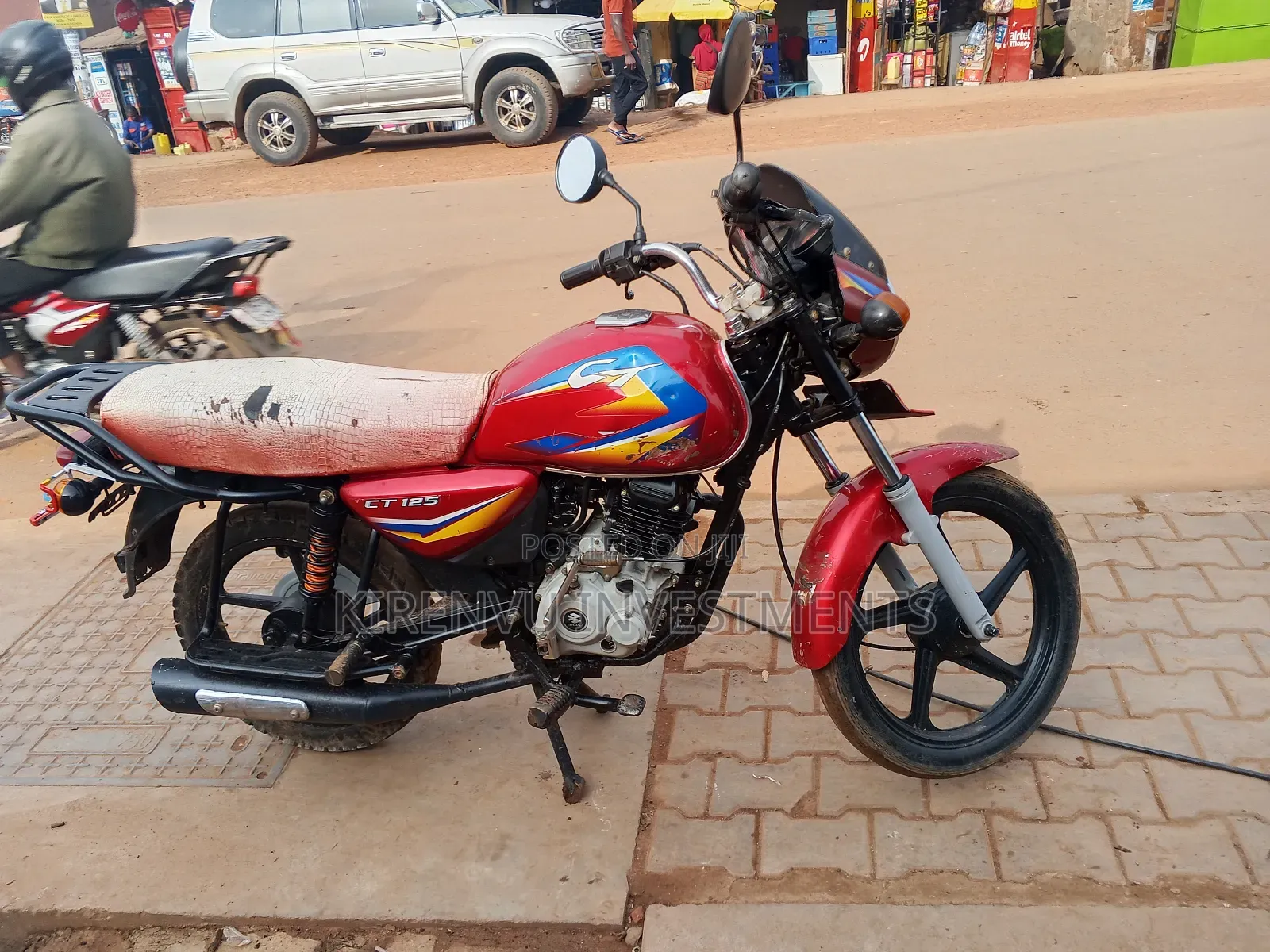 Bajaj Boxer 125 2018 Red