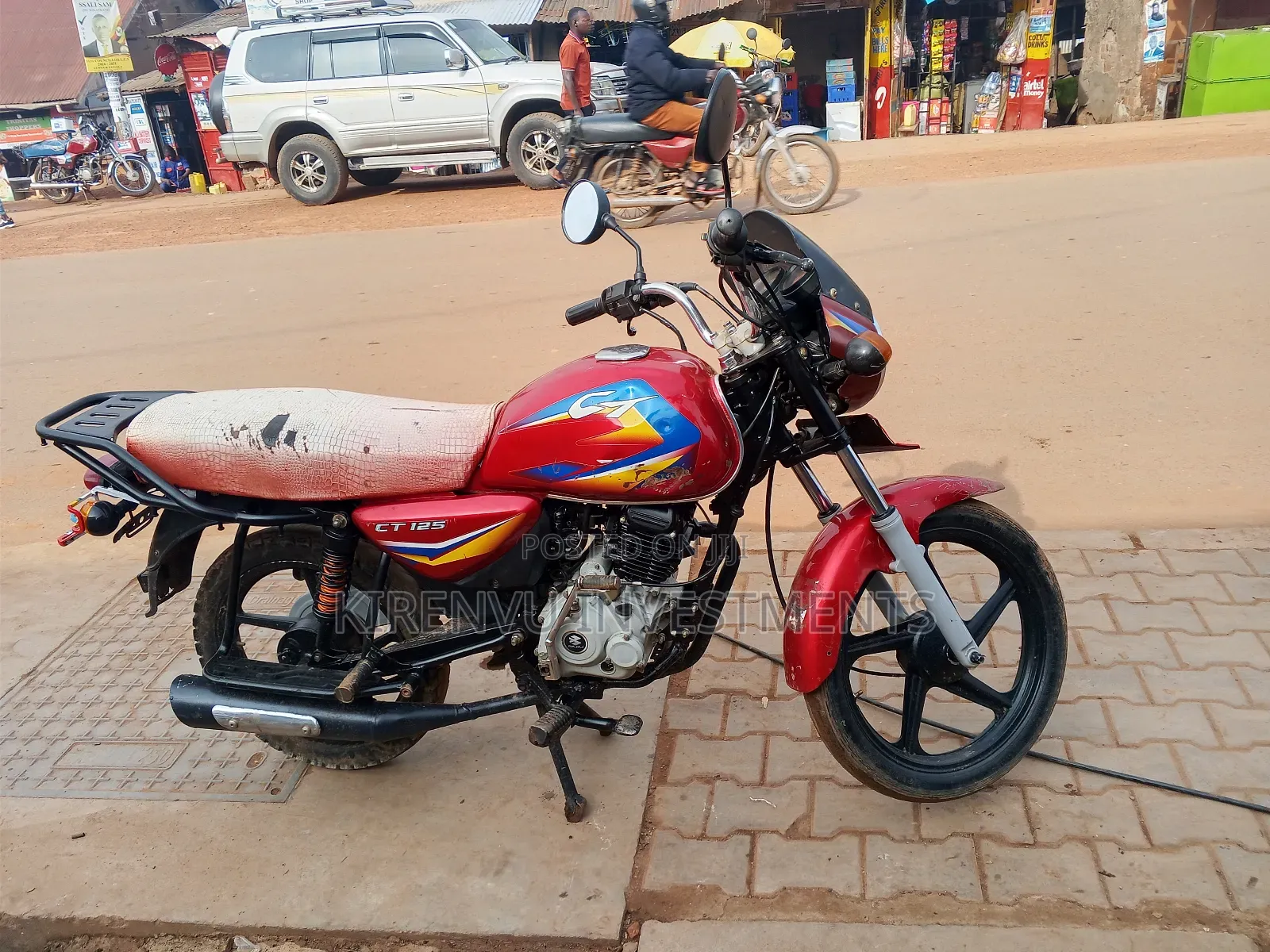 Bajaj Boxer 125 2018 Red
