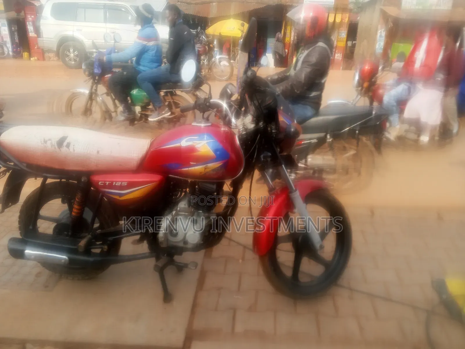Bajaj Boxer 125 2018 Red