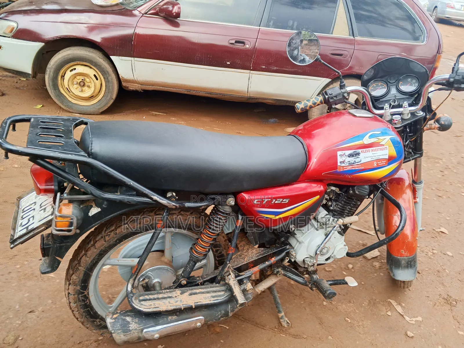 Bajaj Boxer 125 2019 Red