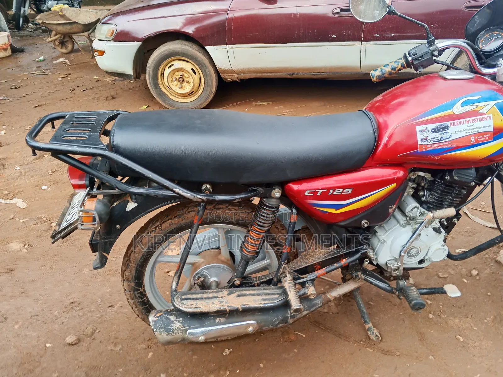 Bajaj Boxer 125 2019 Red