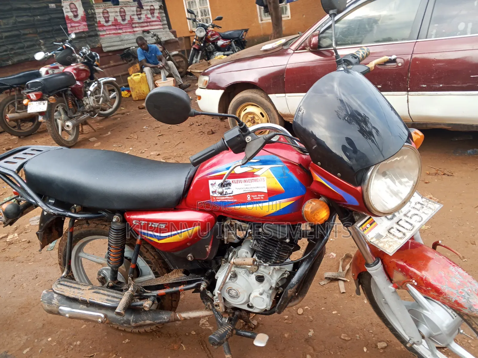 Bajaj Boxer 125 2019 Red