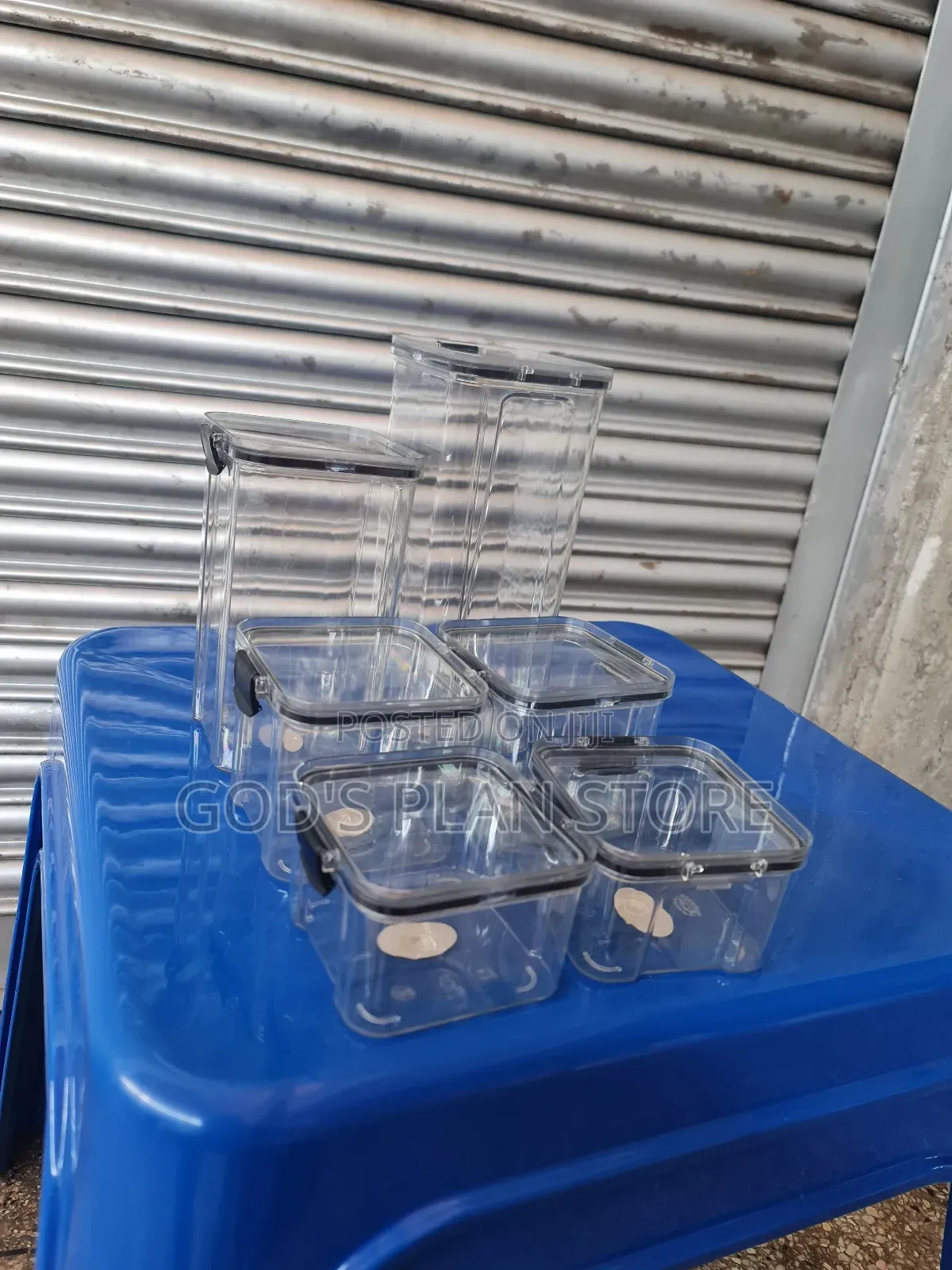 Airtight 6pcs Food Storage Containers Food Storage Jars
