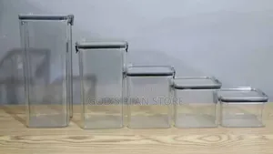 Airtight 6pcs Food Storage Containers Food Storage Jars