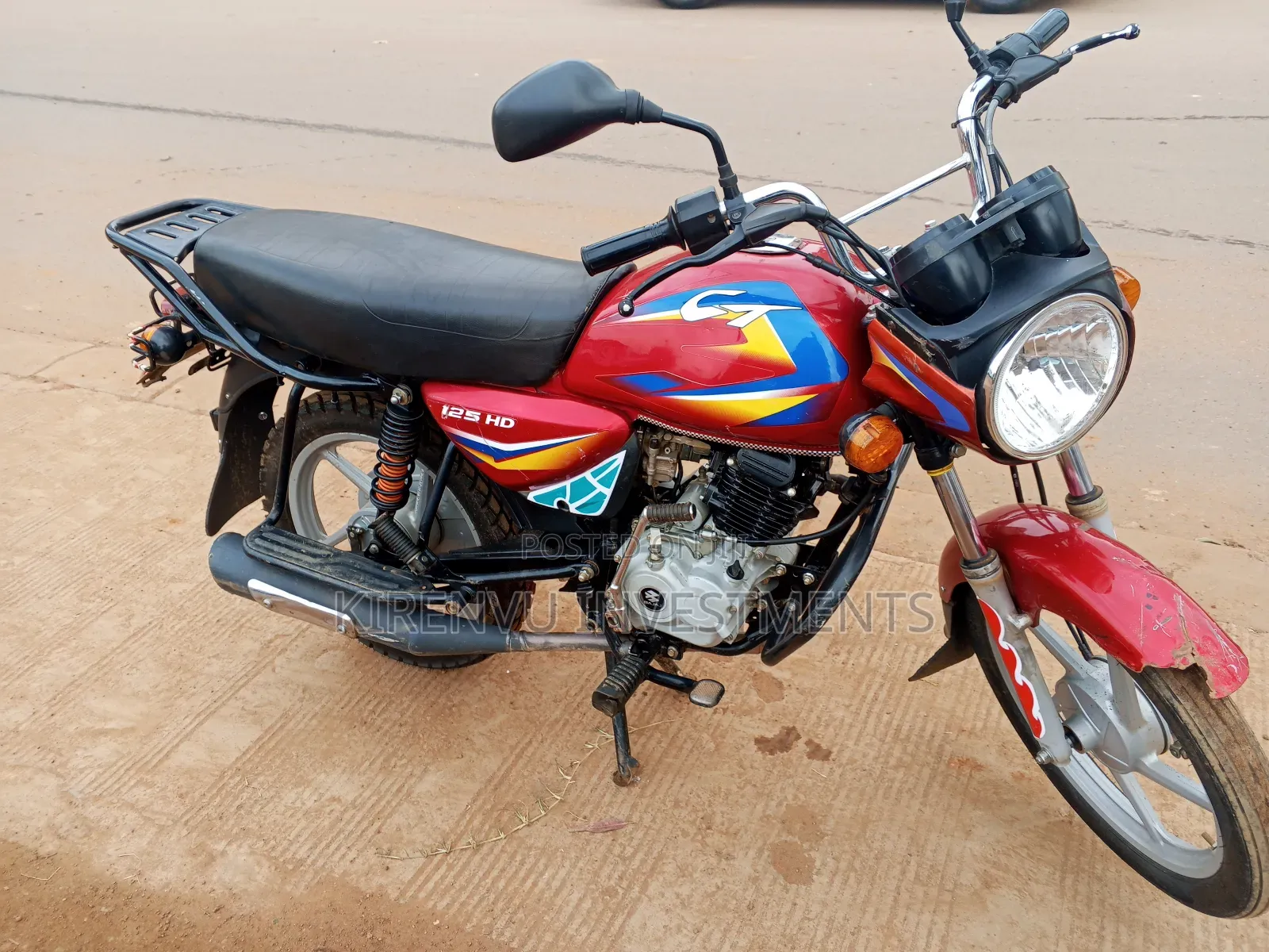 Bajaj Boxer 125 2020 Red