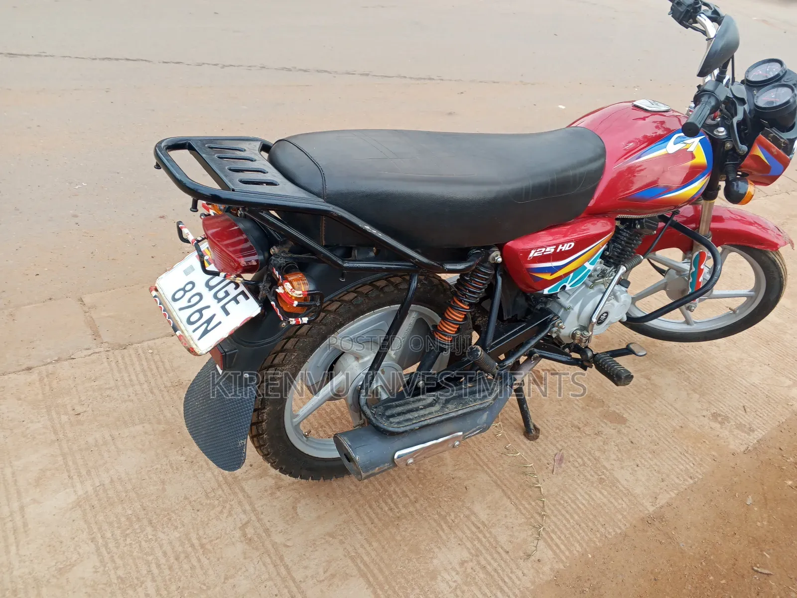 Bajaj Boxer 125 2020 Red