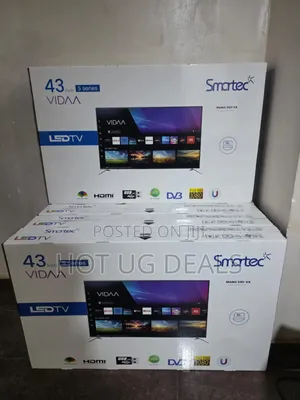 Smartec 43 Inch Vidaa Smart Frameless Tv With Netflix,  Youtube