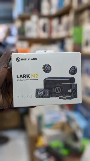 Hollyland Lark M2 Wireless Microphone for iPhone,Camera,Android,Pc