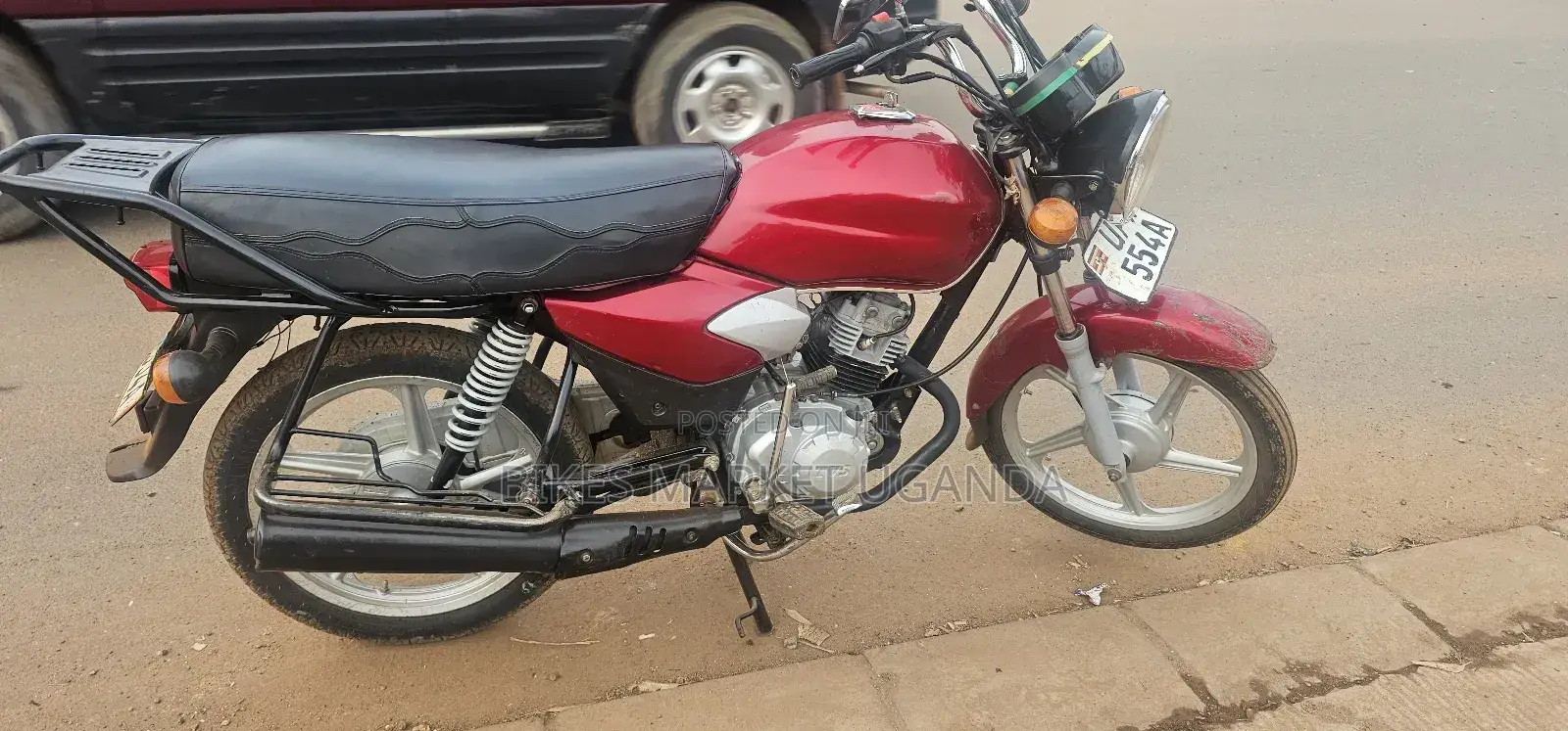 TVS HLX 125 2024 Red