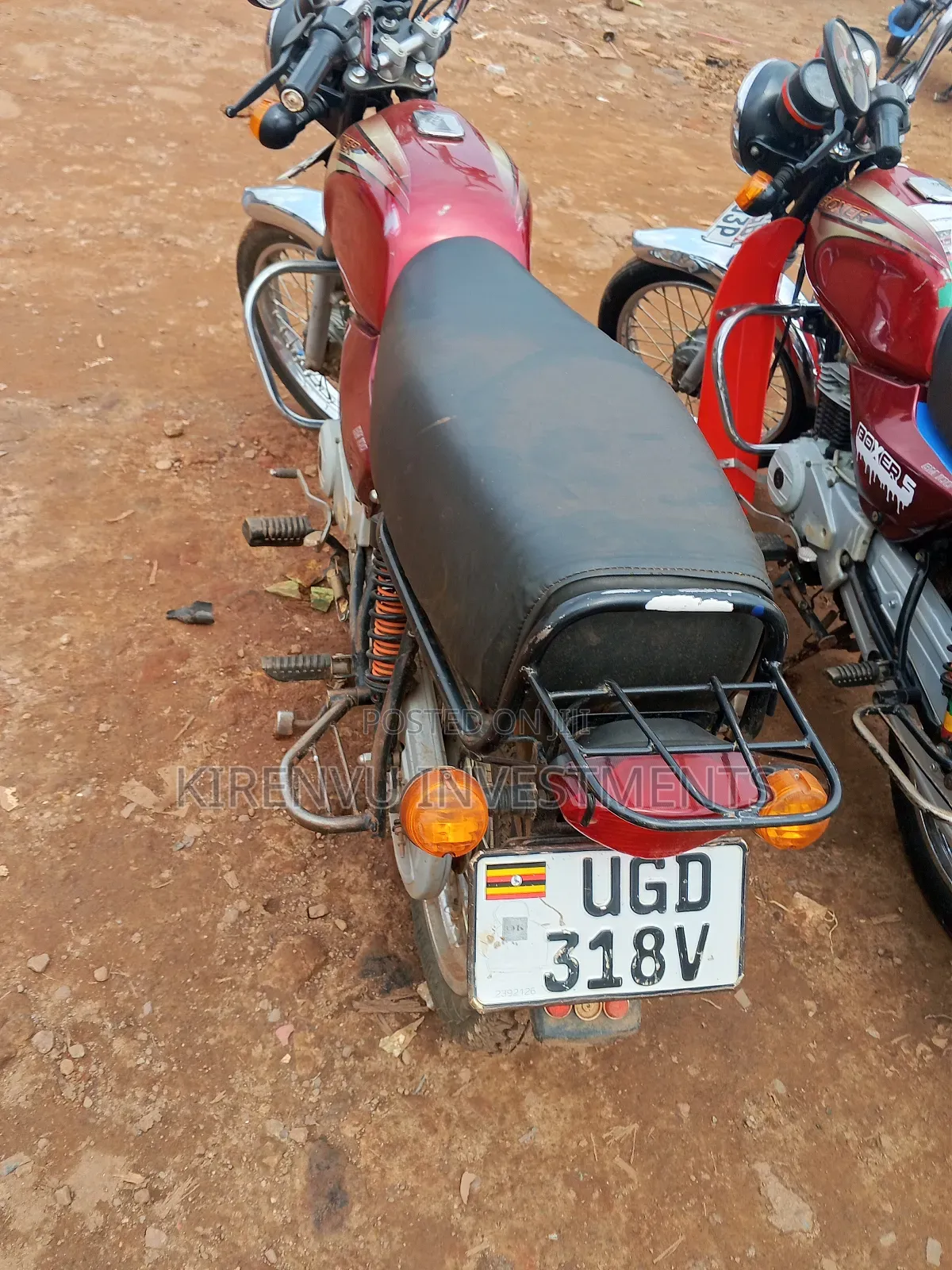 Bajaj Boxer 100 2017 Red