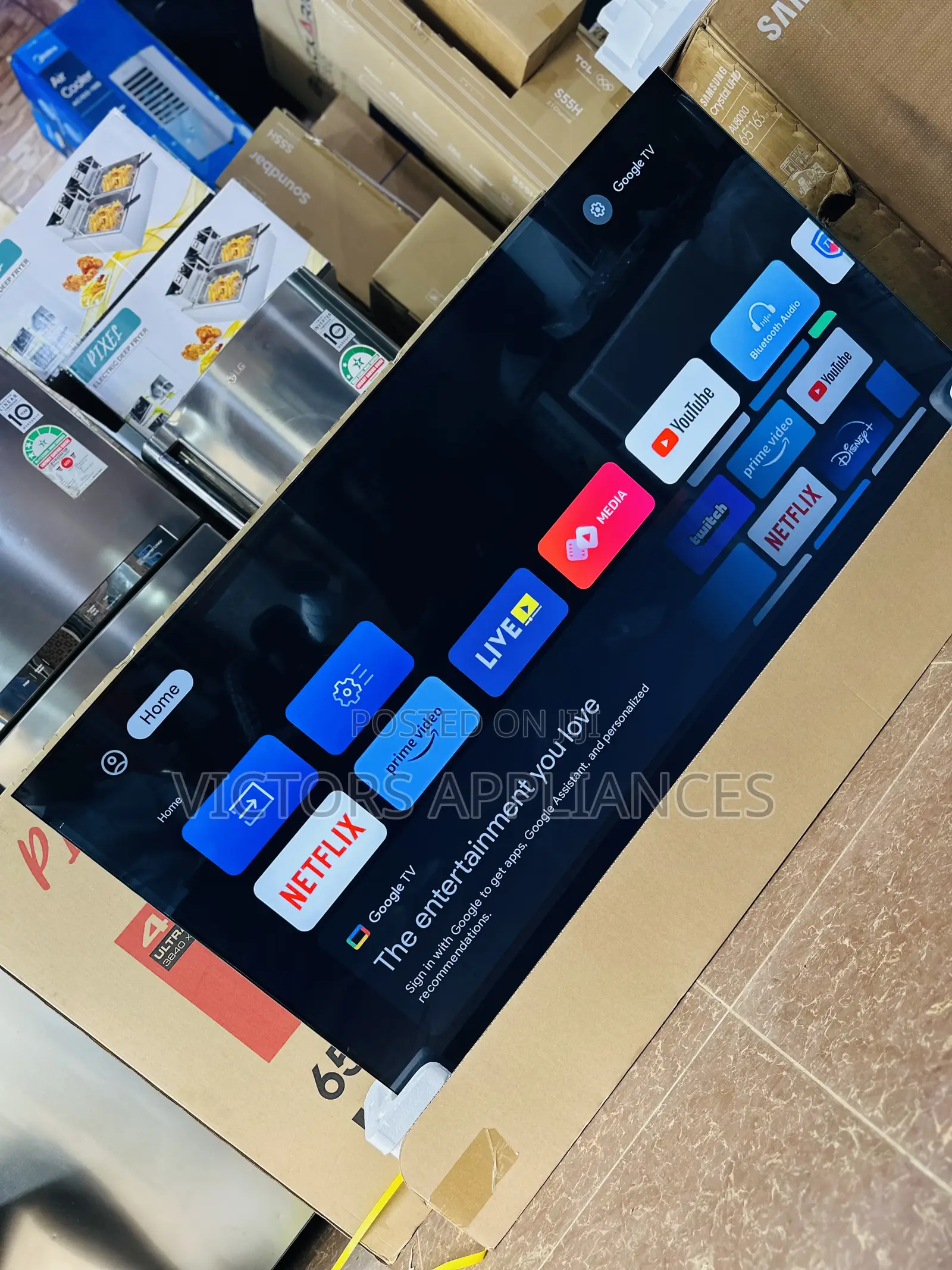 Pixel 65” Google Tv
