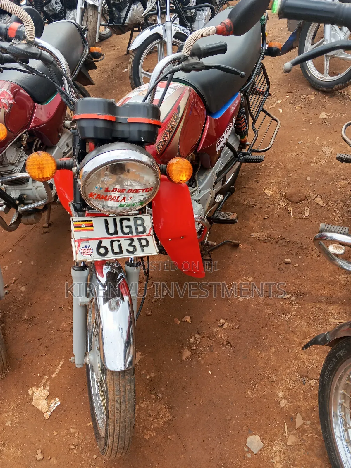 Bajaj Boxer 100 2018 Red