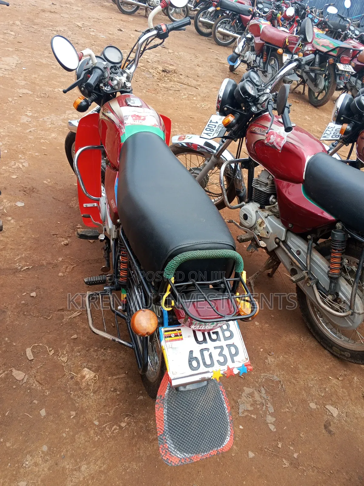 Bajaj Boxer 100 2018 Red