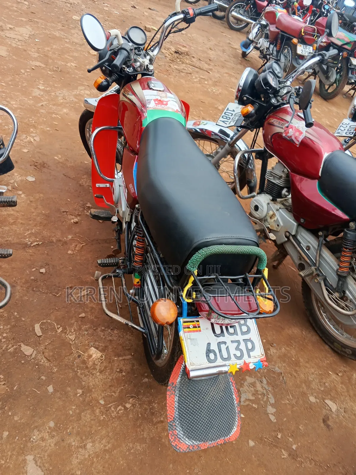 Bajaj Boxer 100 2018 Red