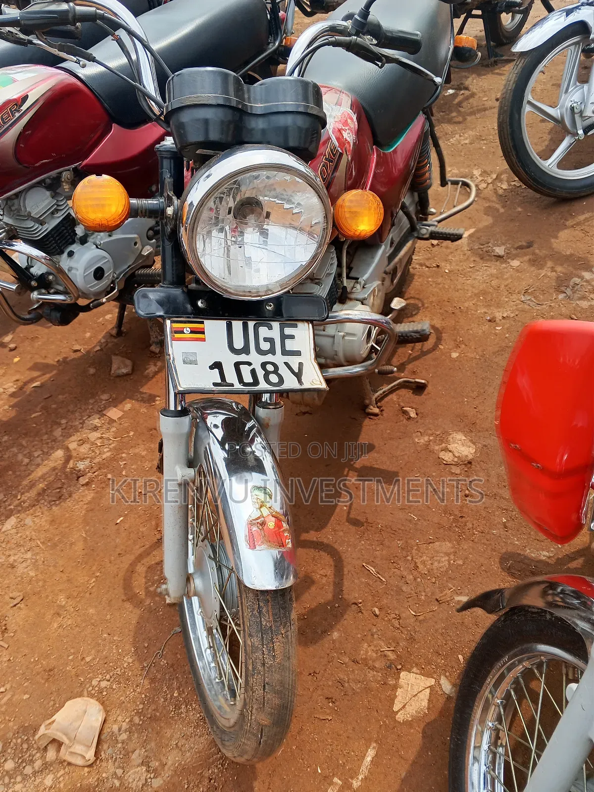 Bajaj Boxer 100 2019 Red