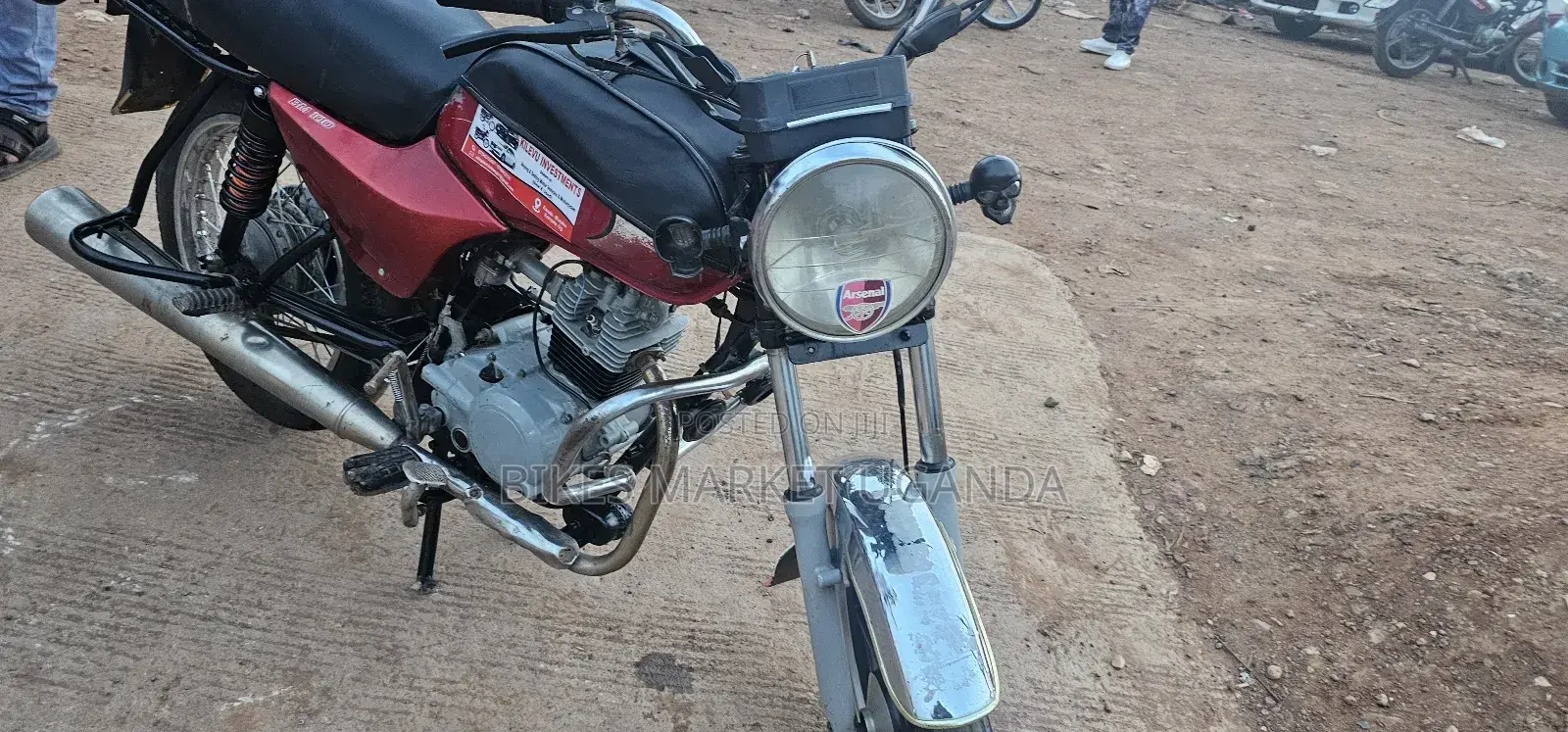 Bajaj Boxer 2016 Red
