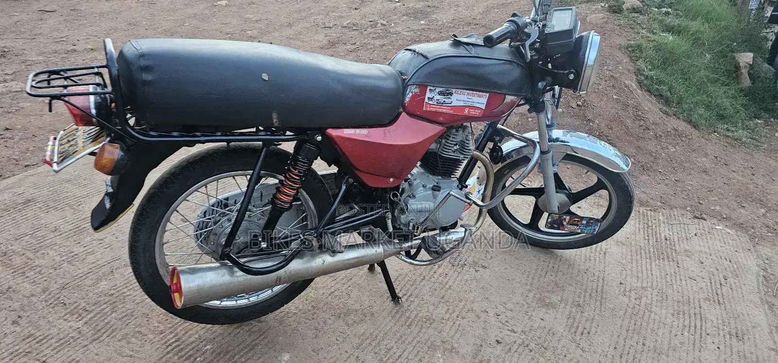 Bajaj Boxer 2016 Red