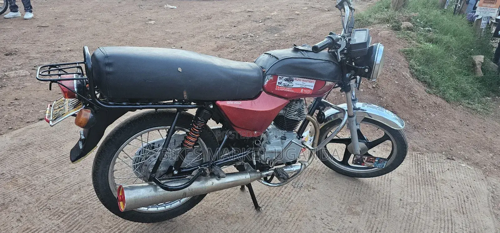 Bajaj Boxer 2016 Red