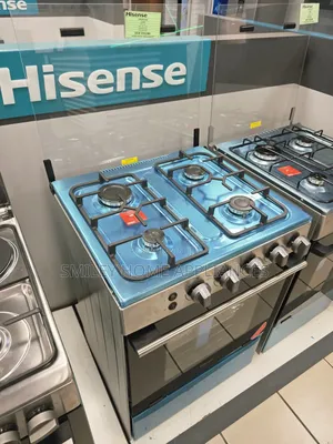 Hisense 4 Gas Burner 60cm by 60cm Gas Cooker Oven With Auto Ignition