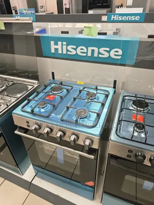 60cm*60cm Hisense Full Ignited 4 Gas Burner Cooker Oven Free Standing