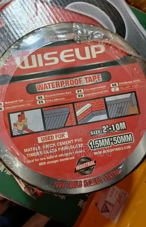 50mm Wiseup Brand Industrial Waterproofing Tape.
