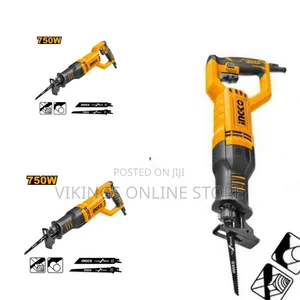 Ingco Industrial Grade Reciprocating Saw 750 Watts Rs8008-Black/Orange