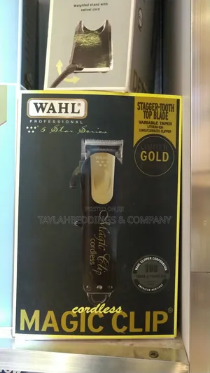 Wahl Magic Clip Gold Black Limited Edition Hair Clipper Professional