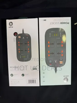 Green Lion 4 Ac 2 Usb & 2 Usb-c Pd 40w Smart Power Socket 3500w (3m)