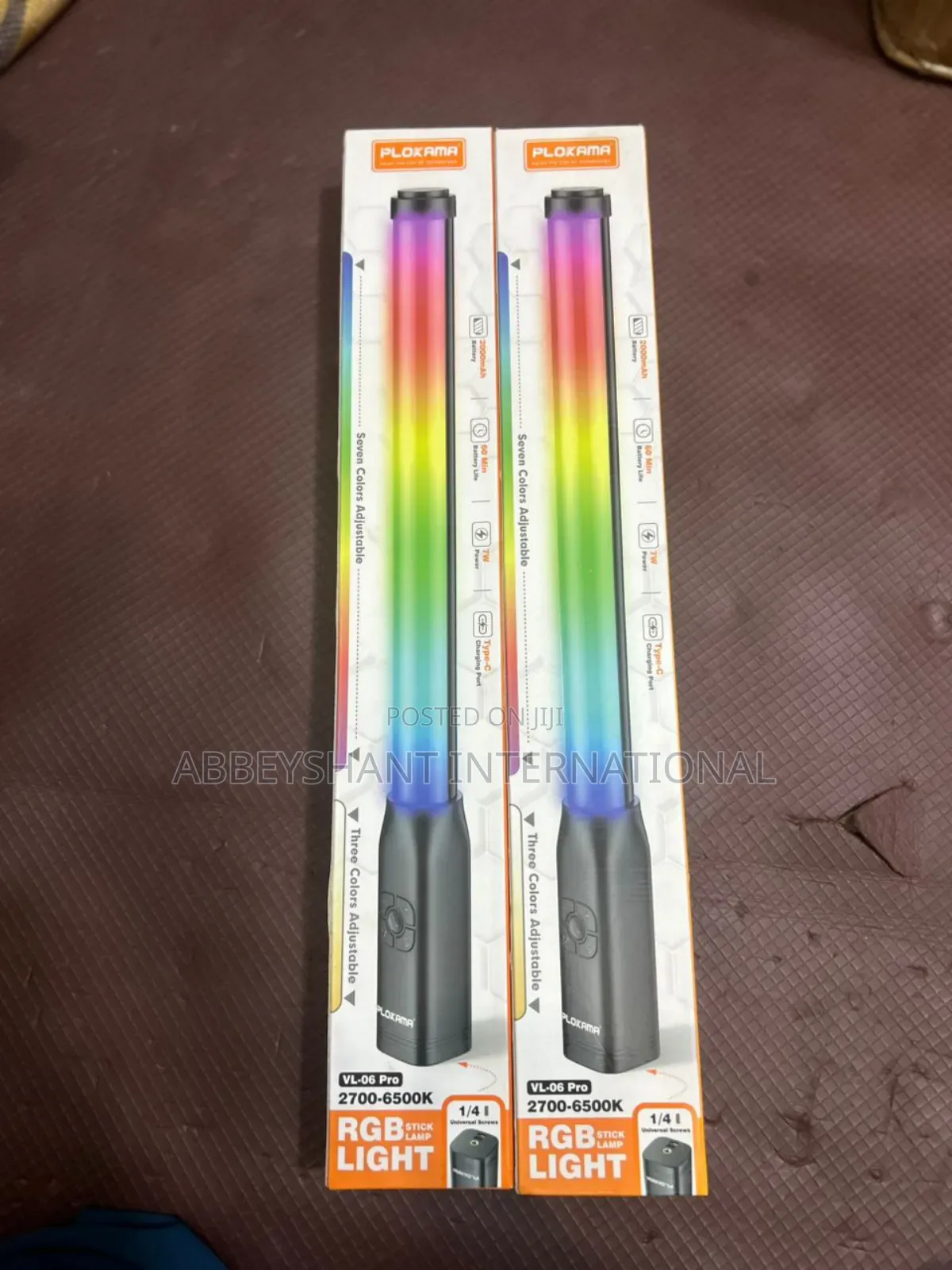 Plokama Vl-06 Pro Handheld RGB Led Light Wand.