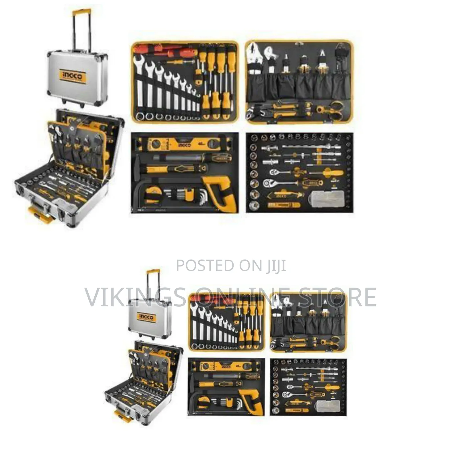 Ingco Hand Tools Set 147 PCS - Multicolour