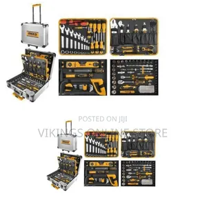 Ingco Hand Tools Set 147 PCS - Multicolour