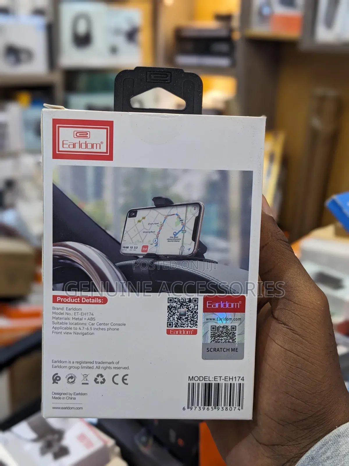 Earldom Car Dashboard Clip- Style 360 Phone Holder