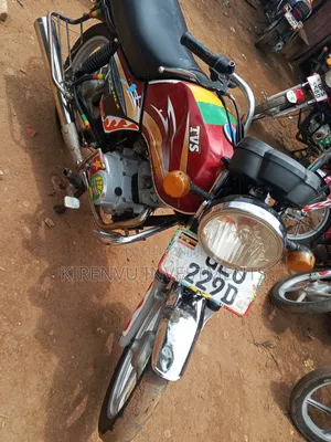 TVS XL 100 2018 Red