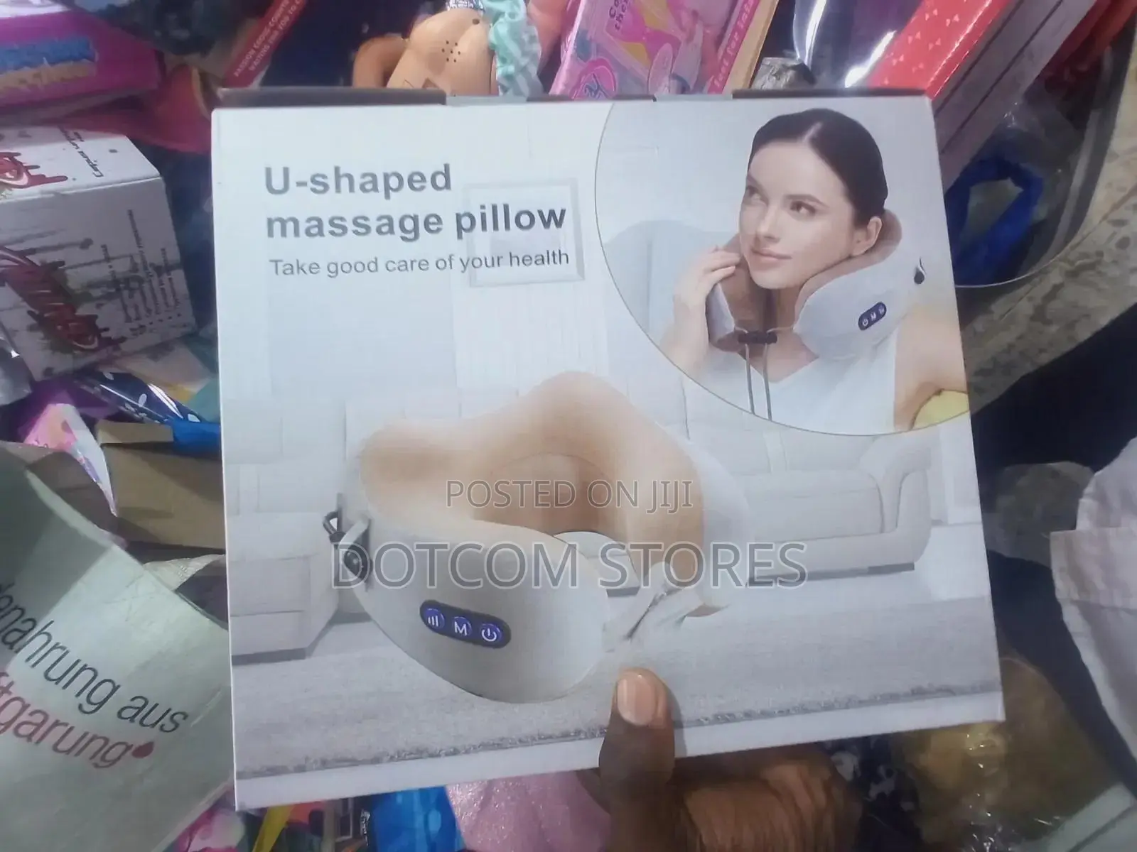 U-Shaped Electric Neck Massage Pillow
