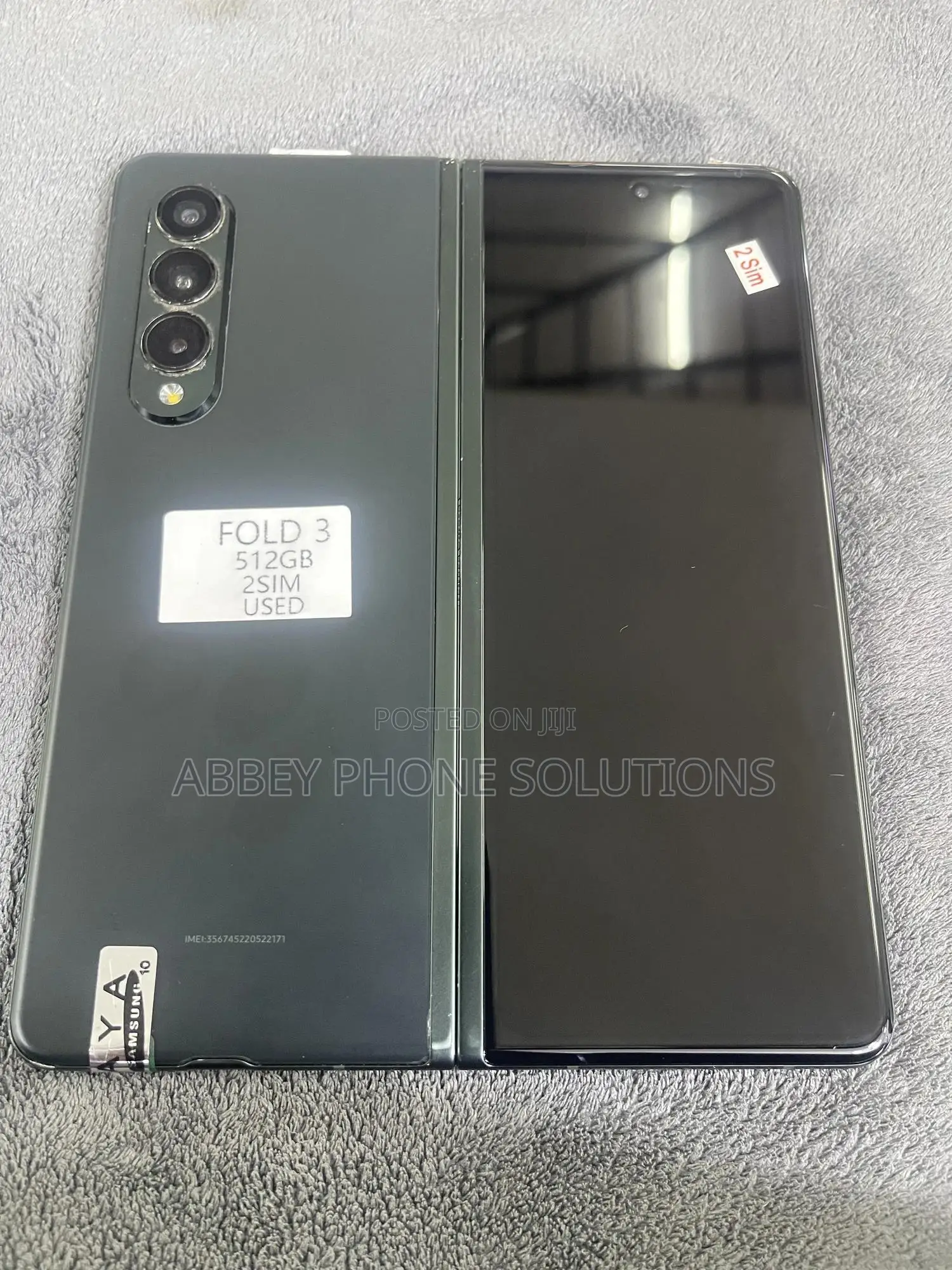 Samsung Galaxy Z Fold 3 512 GB Black