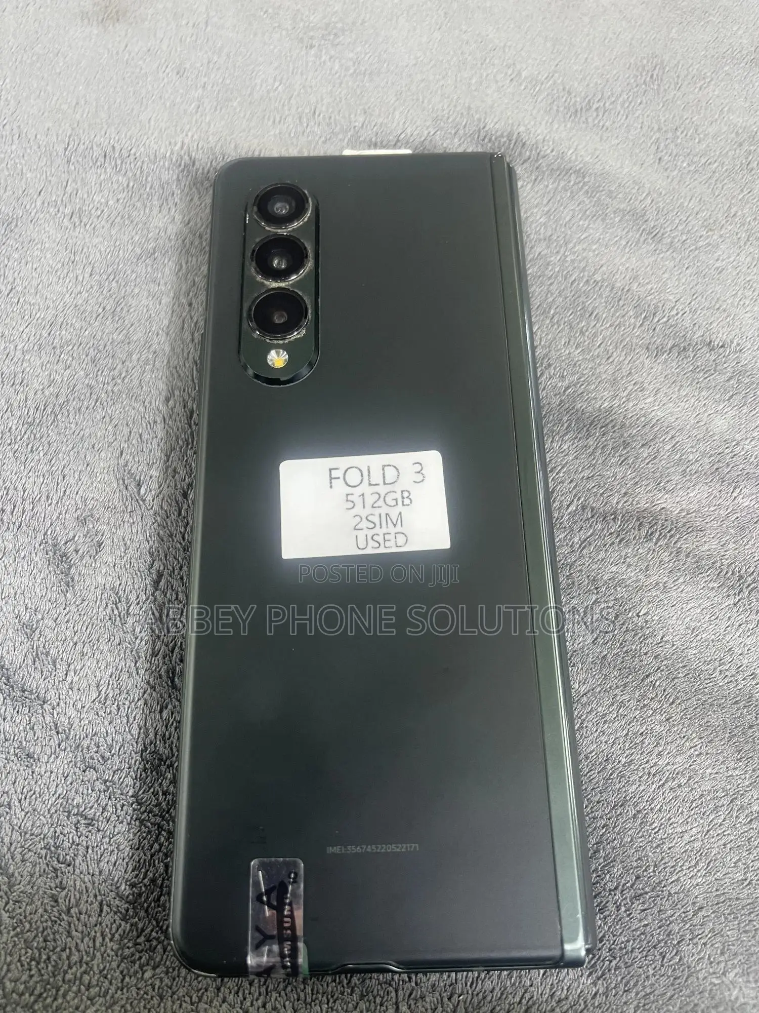 Samsung Galaxy Z Fold 3 512 GB Black