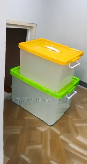 Murphy 2pcs Plastic Storage Boxes Plastic Storage