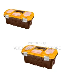 Ingco Pbx1701 - 17" Plastic Tool Box - Orange