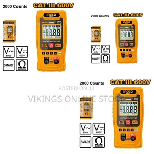Ingco Dm6011 - Digital Multimeter - Orange