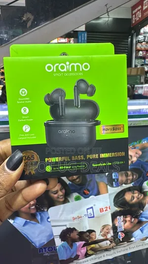 Oraimo Spacebuds Lite (Model Otw-324) Wireless Earbuds.