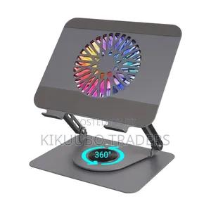 Rotatable Laptop Metal Stand, Upto 17 Inch