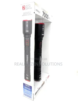 Usa Infinity X1 Dual Power Flashlight With Adjustable Focus| Heat Lock