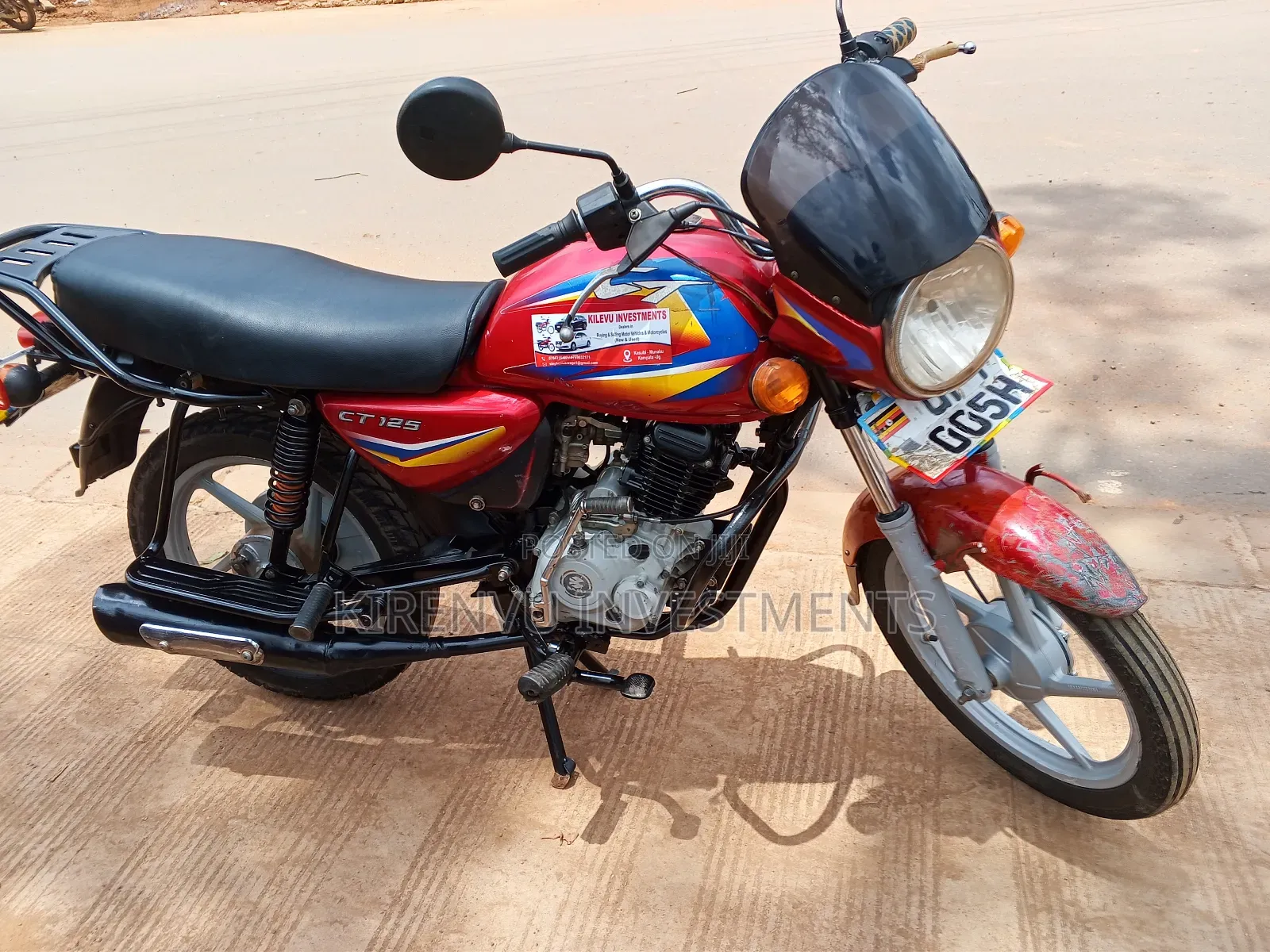 Bajaj Boxer 125 2022 Red