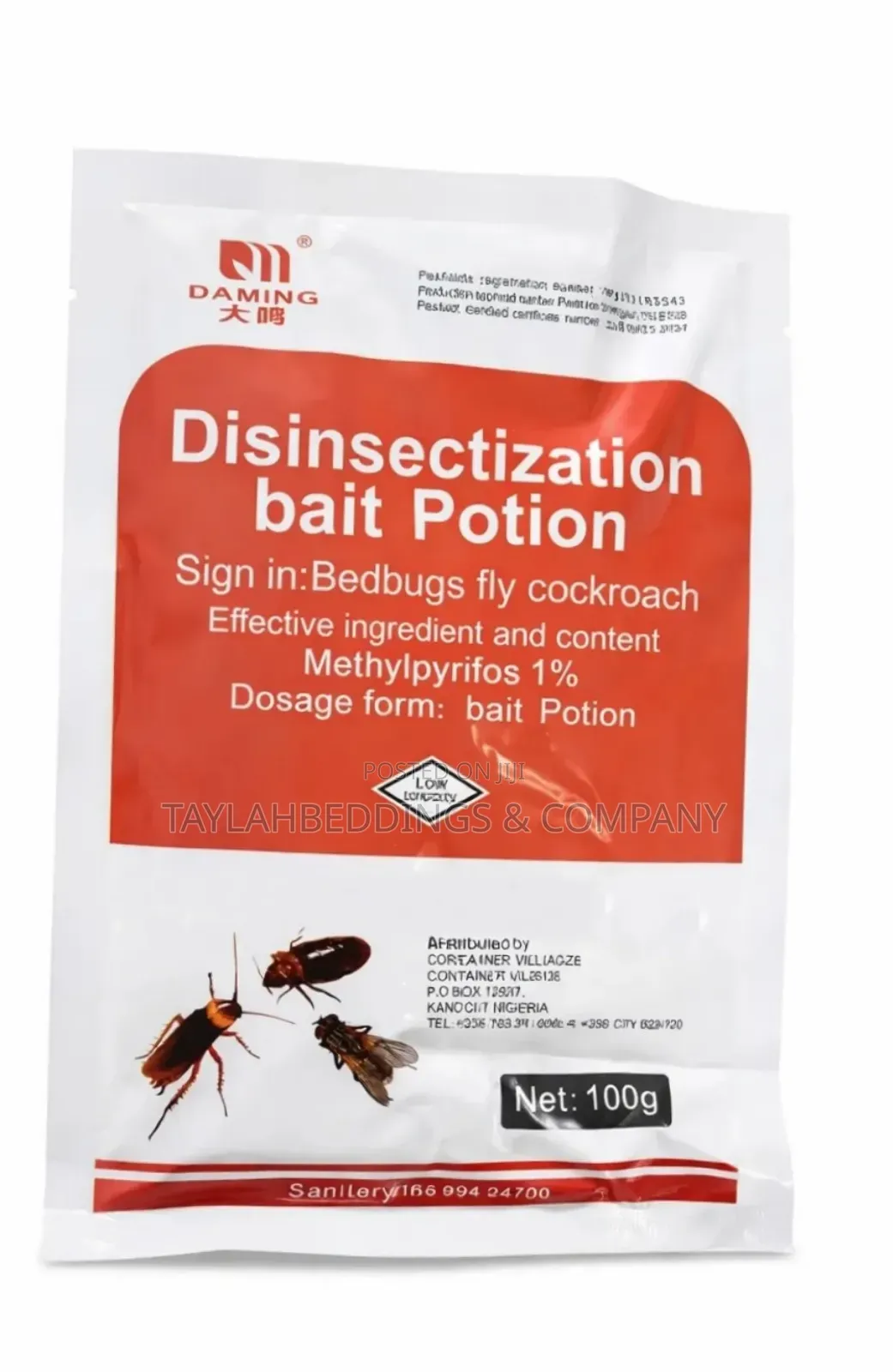Powerful Cockroach Bedbugs Flys Bait High-Efficiency Bedbug Killing
